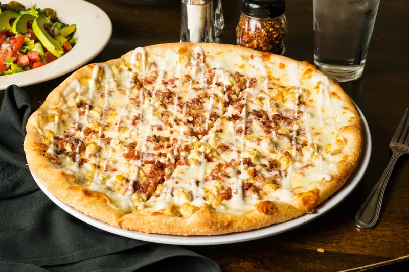 Chicken Bacon Ranch Pizza