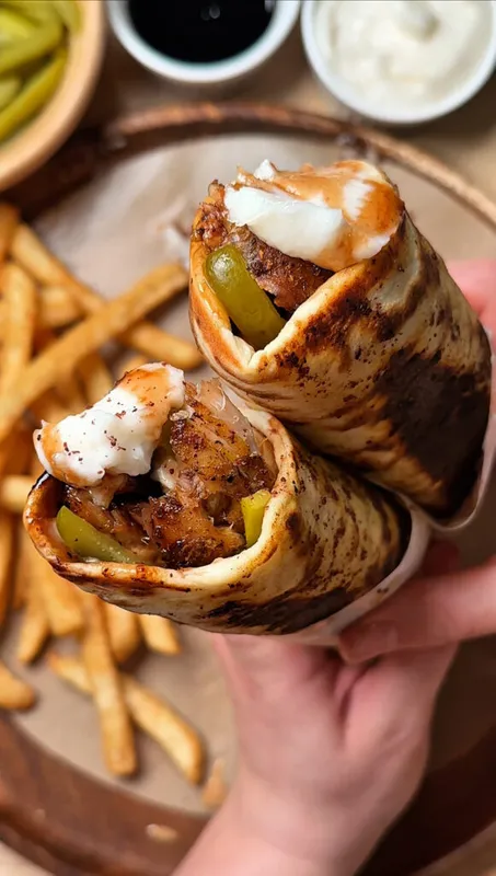 Chicken Kabob Wrap
