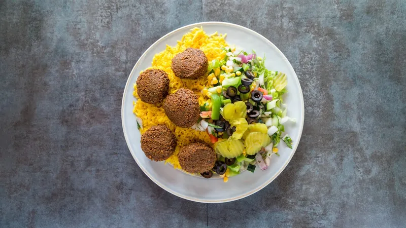 9. Falafel Rice