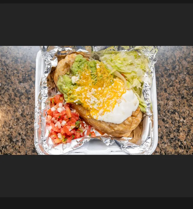 Shredded Beef Chimichanga