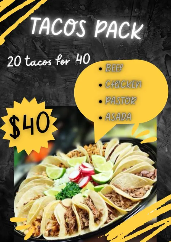 20 Street Tacos Pack