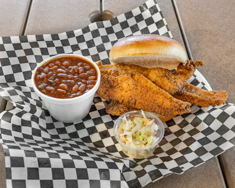 Catfish Sandwich & 1 Side