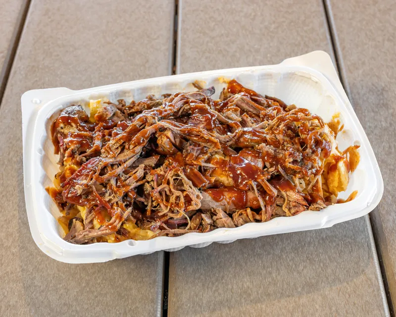 Backyard Mac Brisket