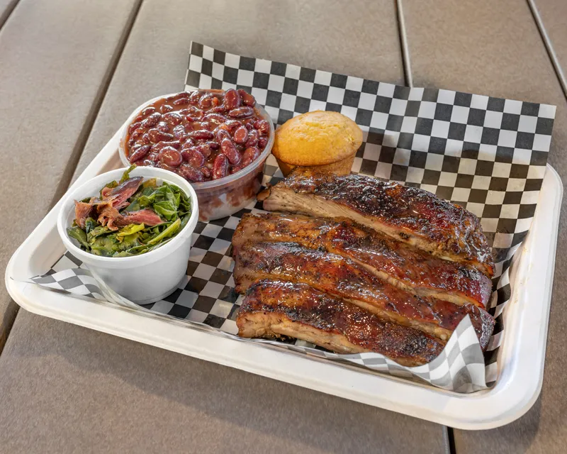 Rib Plate & 2 Sides