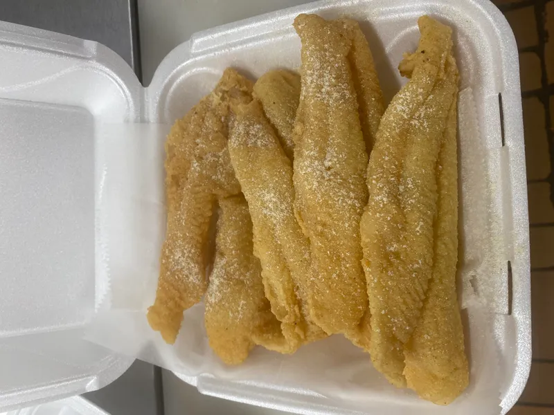 4 pieces Catfish & fries