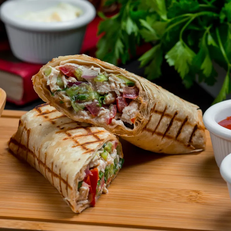 Crispy Buffalo Wraps