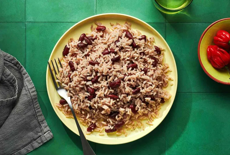 Rice and peas