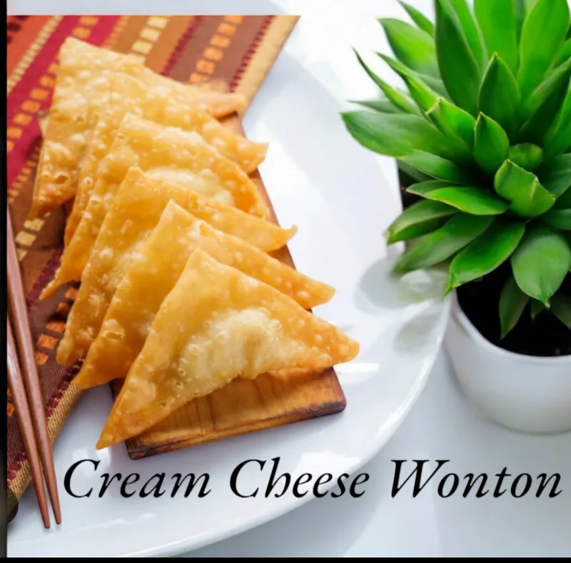 4. Cream Cheese Wontons (8)