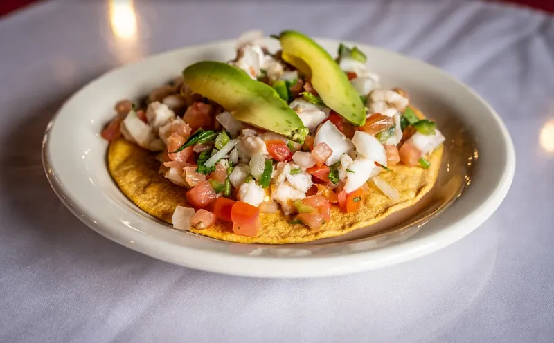 Tostada de Ceviche