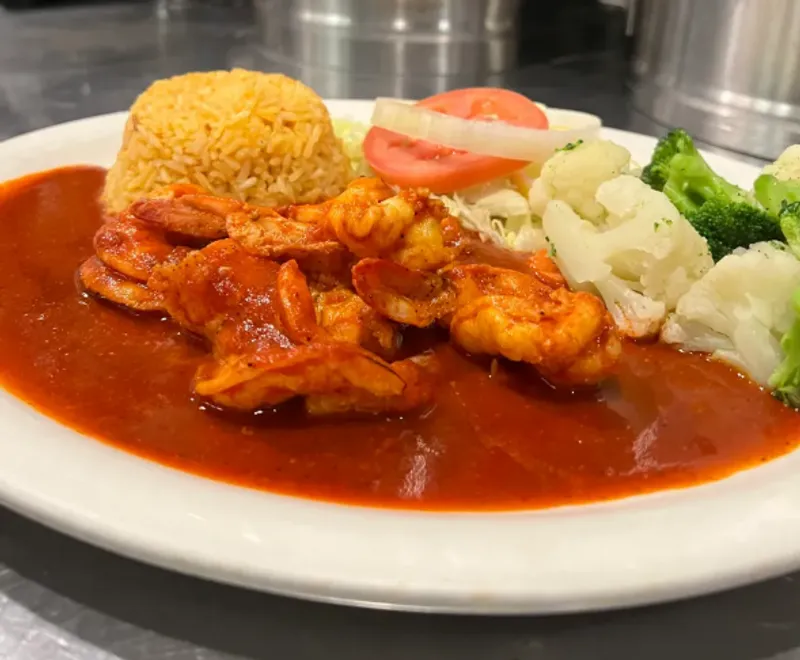 Camarones a la Diabla