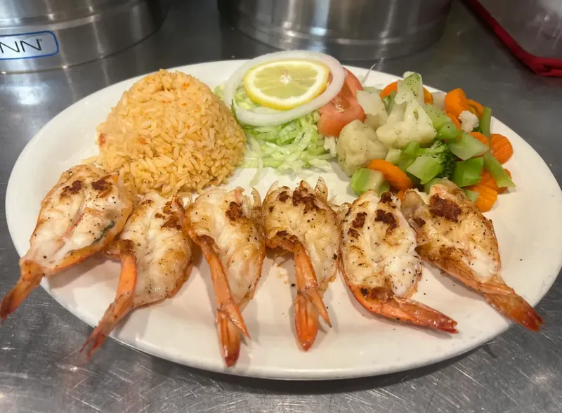 Camarones a la Parilla