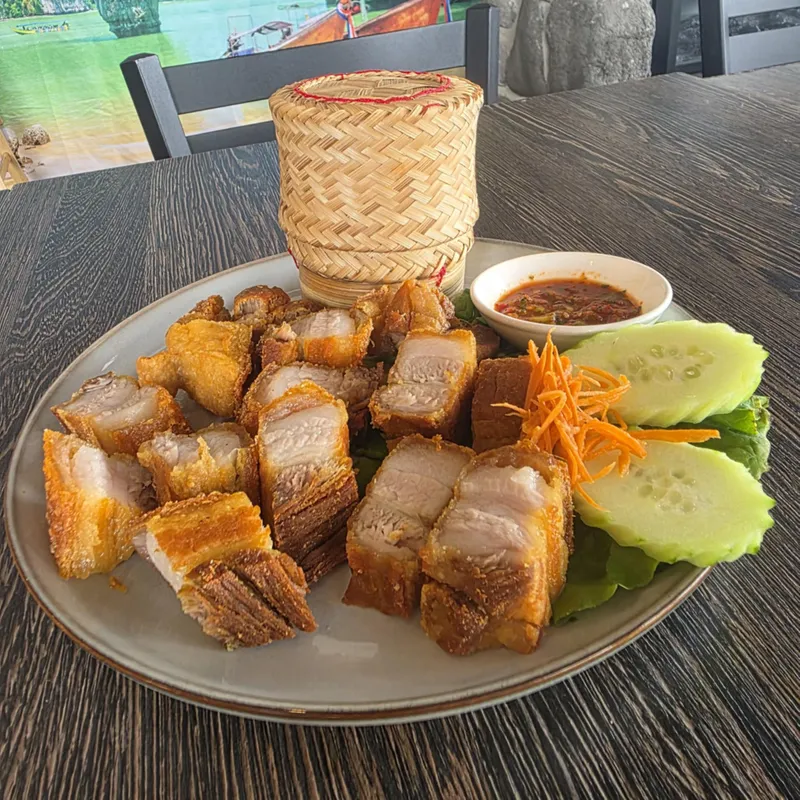 Crispy Porky belly (With Skin)