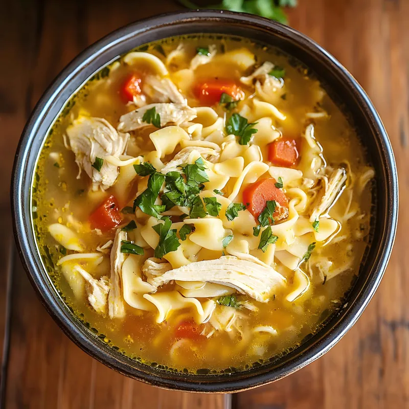 N009. Chicken Noodles Soup