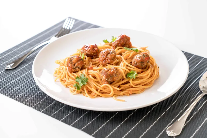 Spaghetti Meatballs