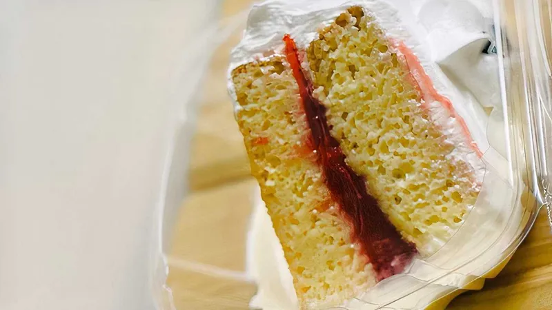 Tres Leches Cake Slice