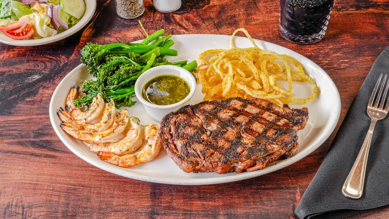 Ribeye Steak & Jumbo Chimichurri Shrimp