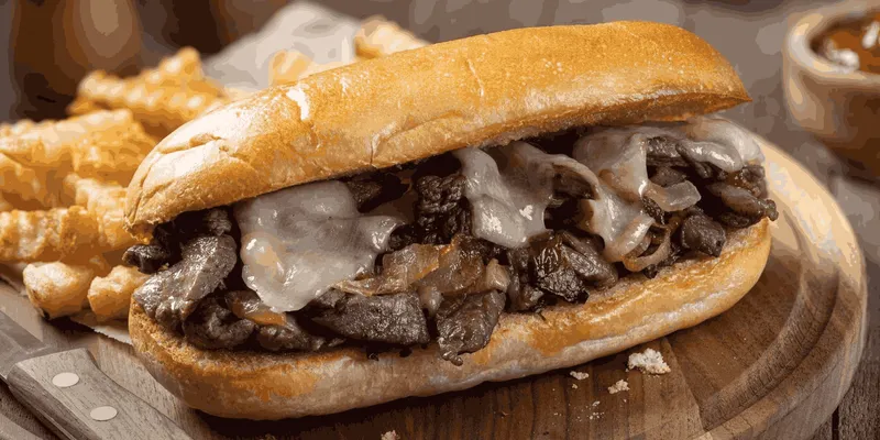 Beef Philly Cheesesteaks