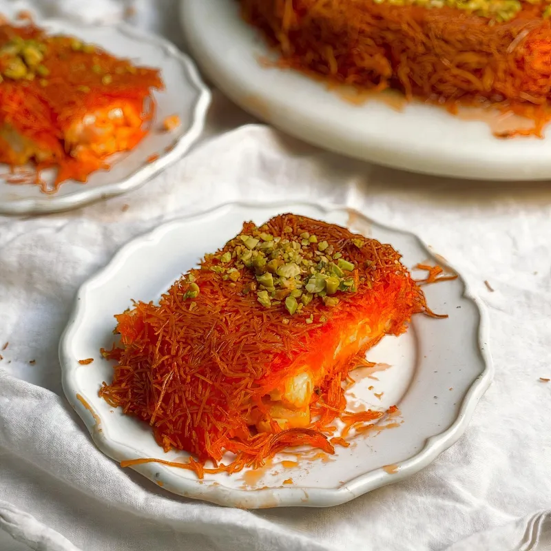 Iraqi Kanafeh (Cheesey)