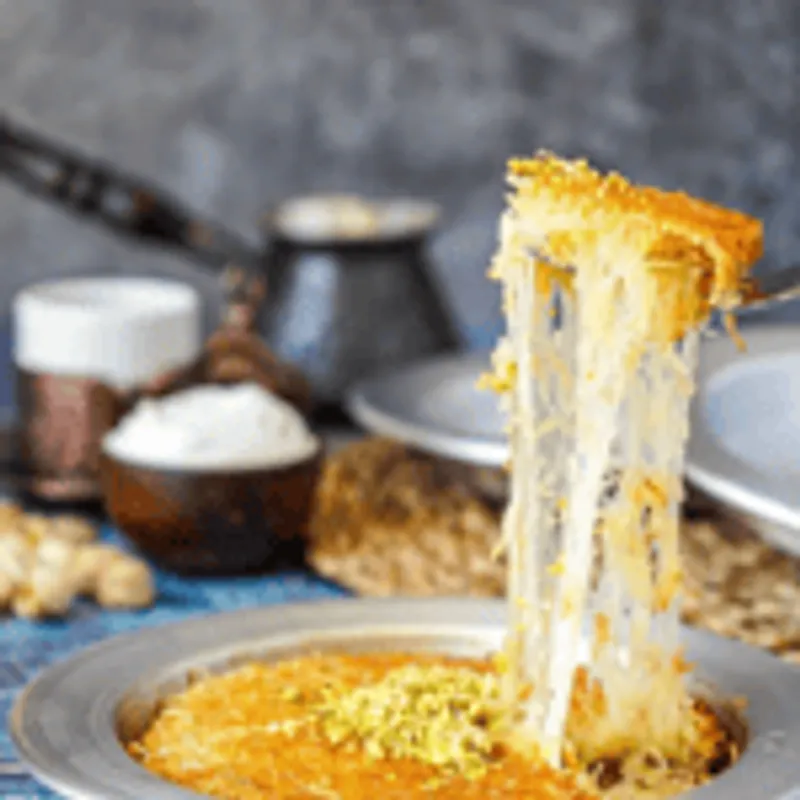Turkish Kunafeh (Cheesey)
