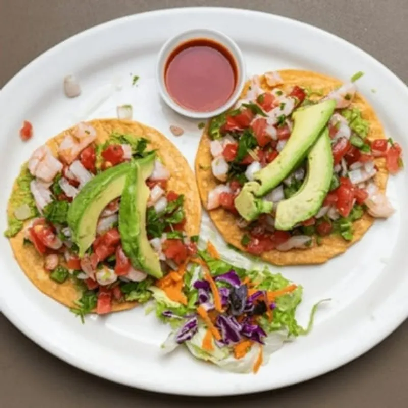 Shrimp Tostadas