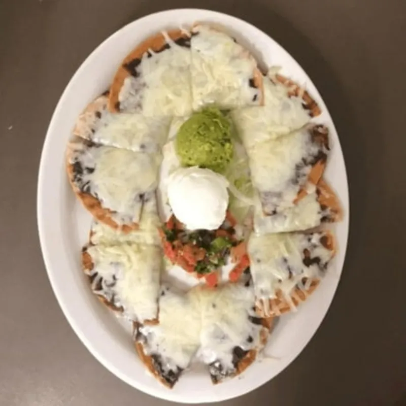 Bean & Cheese Nachos