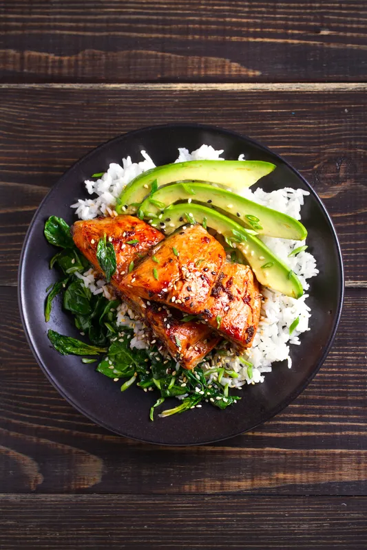 Grilled Salmon Teriyaki