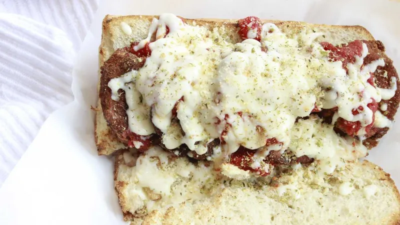 Eggplant Parmigiana Hoagie