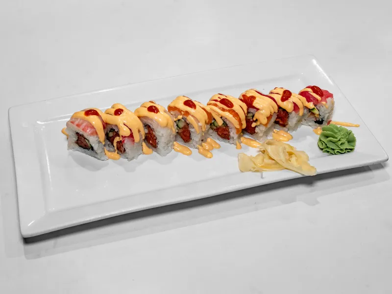 Spicy Rainbow Roll