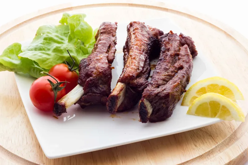 Costillas Asadas De Res / Grilled Beef Ribs