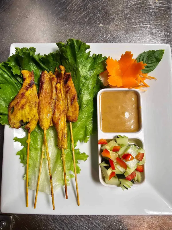A08. Chicken Satay (5 Pcs)