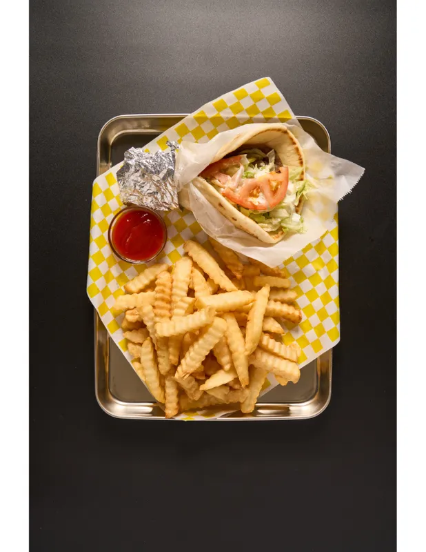 Gyro with French Fries