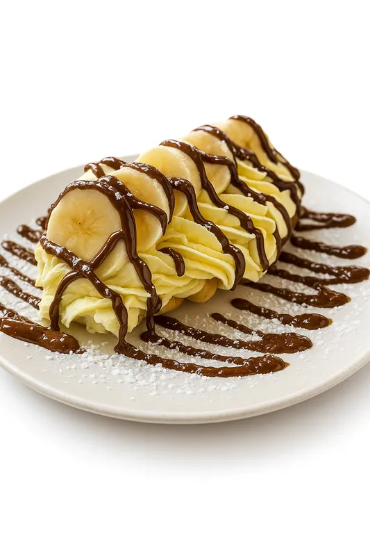 Nutella & Banana Croffle