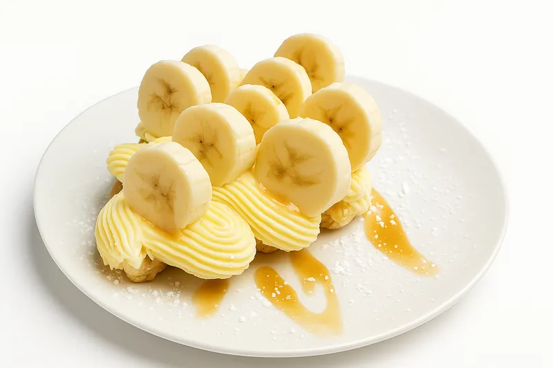 Caramel & Banana Croffle