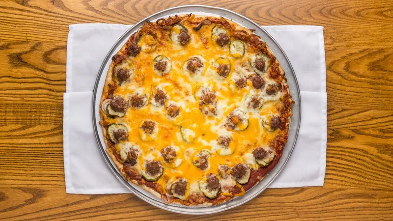 10" Cheeseburger Pizza