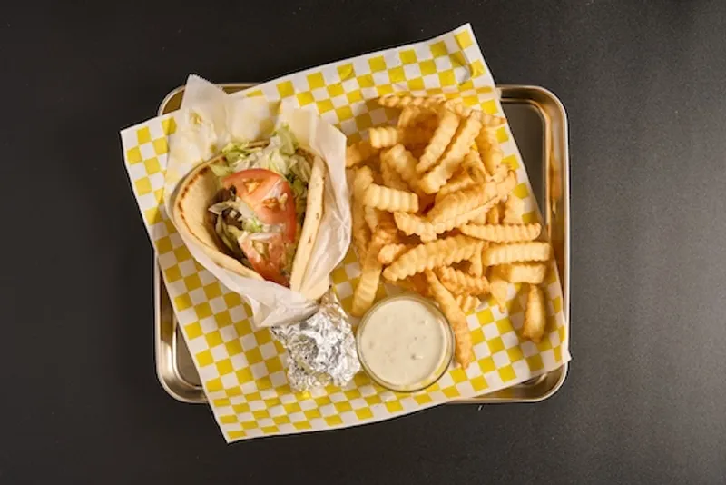 Gyro with French Fries & Drink