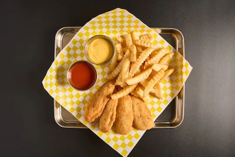 4pc Chicken Tender with French Fries & Drink