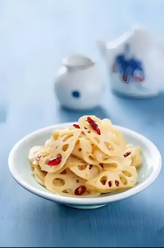 炝莲藕 A17.  Quick Fried Lotus Root