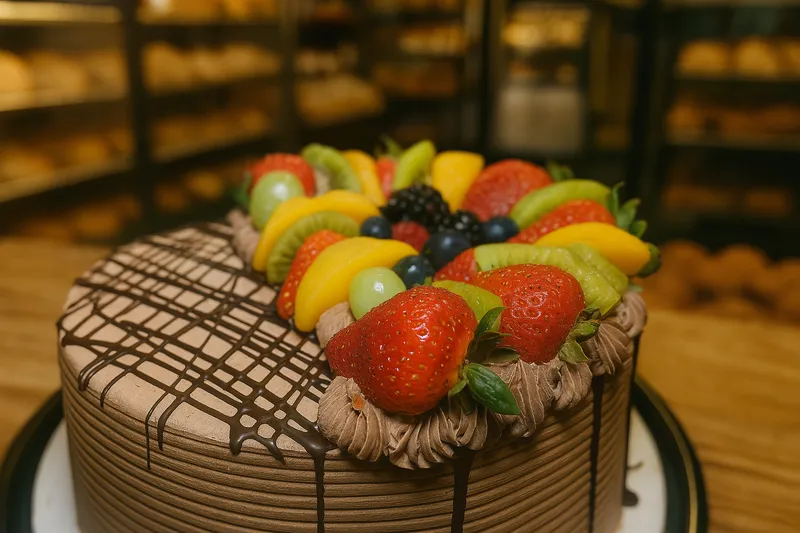 Mocha tres leches 6 inch round cake