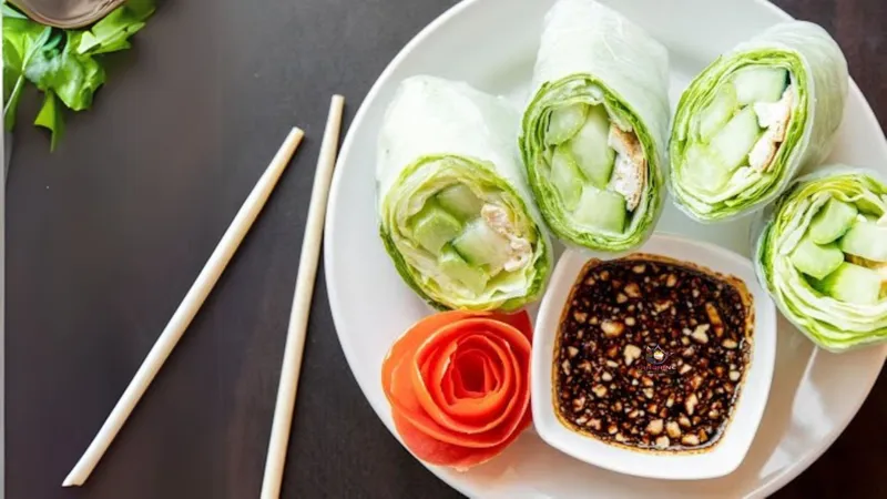 Por-Pai Sod (Fresh/Summer Rolls)