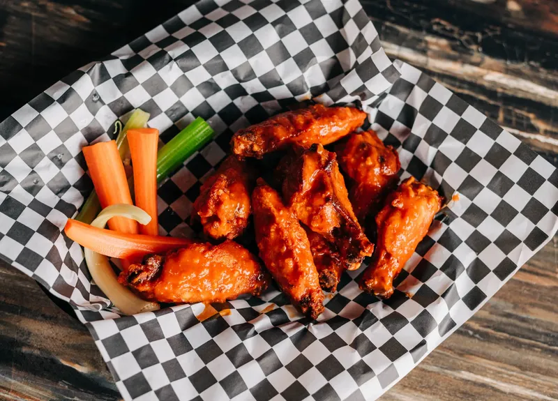 Whole Jumbo Wings  - 8 Wings (2 Flavors)