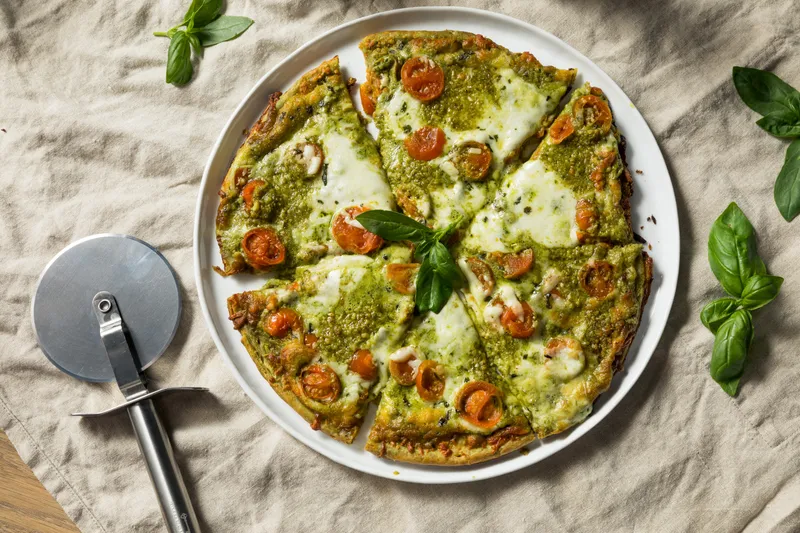 Chicken Pesto Pizza