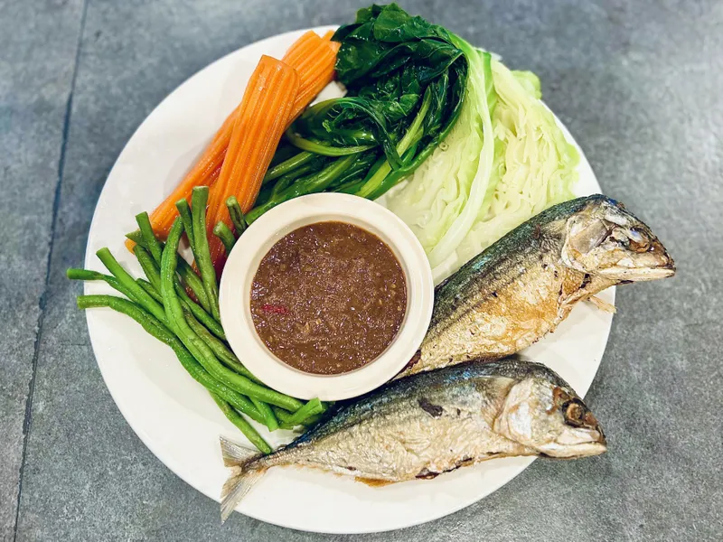 S5.Thai Traditional Dip Dish With Microfish