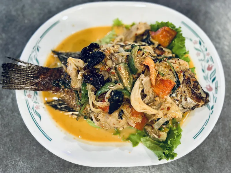 S3.Deep Fried Curry Tilapia