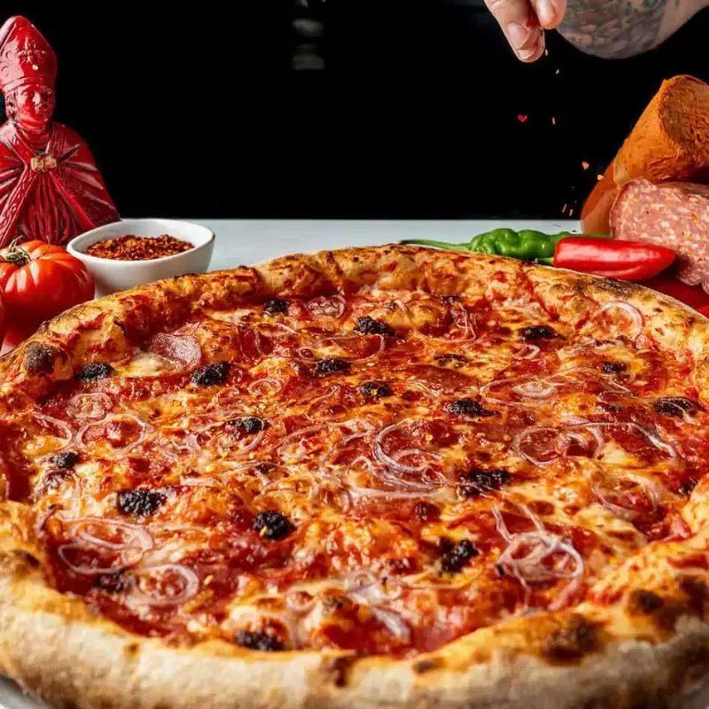 Spicy Calabrian Pizza 12" Inch