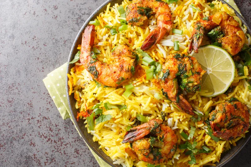 Shrimp Biryani