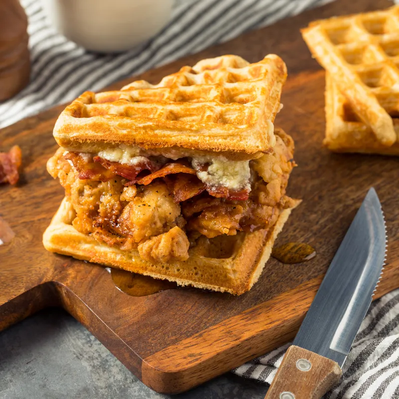 Chicken & Waffle Sandwich