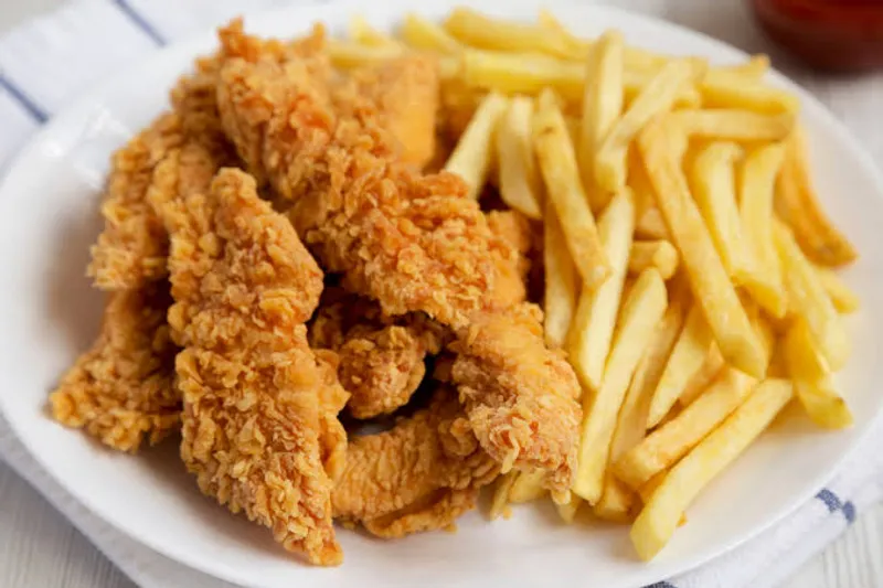 6 Pcs Tender With Fries