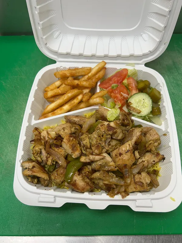 #46. Chicken Shawarma Over Rice