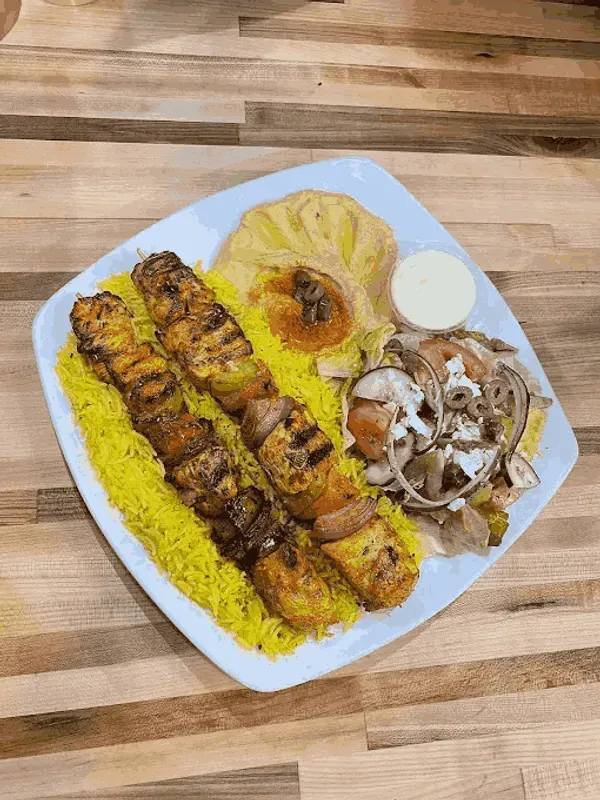 Beef Kabab Plate