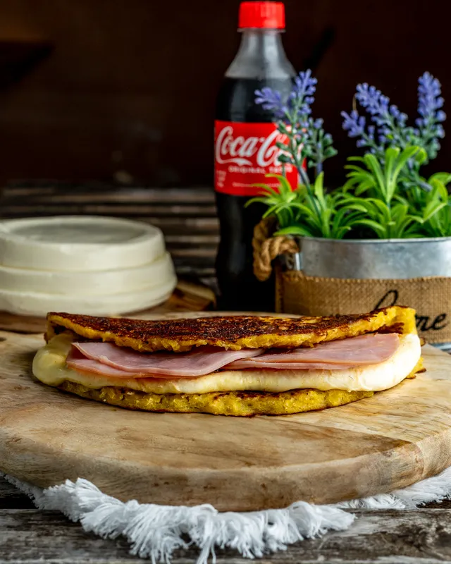 Ham & Cheese Cachapa